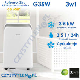 Klimatyzator przenośny Rotenso Giru G35W