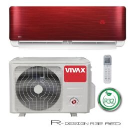 Klimatyzator VIVAX R-Design 3,52 kW – Red