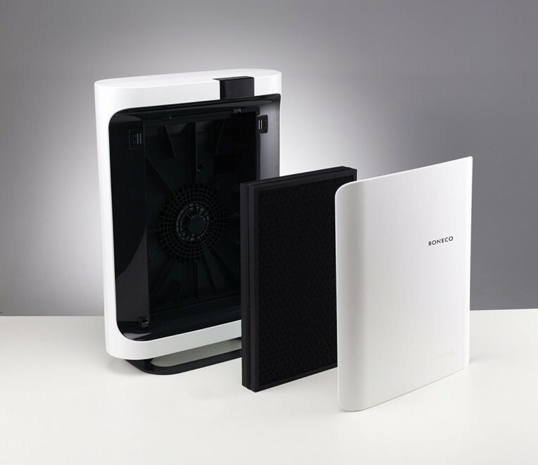 Oczyszczacz powietrza marki Boneco P500 wnętrze