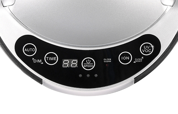 Oczyszczacz Envion z UC-V panel sterujący