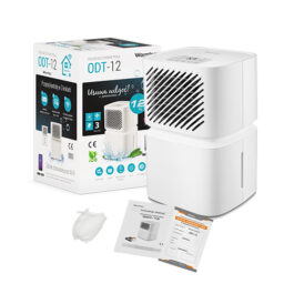 Osuszacz powietrza Warmtec ODT-12 | do 12l/24h | Wi-Fi | do 15m2 | do 65m3/h