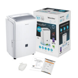 Osuszacz powietrza Warmtec ODT-50 | do 50l/24h | Wi-Fi | do 65m2 | 310m3/h