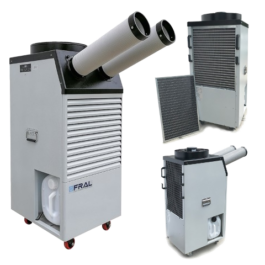 Klimatyzacja przemysłowa FRAL FSC25.4 | 7,1kW do 1020 m³/h | Osuszanie do 130 l/24h