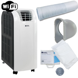 Klimatyzator przenośny FRAL SUPER COOL FSC14.2 Wi-Fi 4 kW do 45m2 | do 480m³/h (czarny)