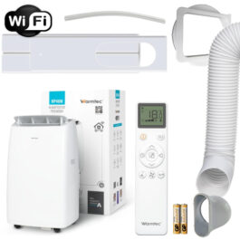 Klimatyzator przenośny Warmtec KP46W z Wi-Fi 4,6kW do 52m2 | 490 m3/h