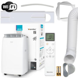 Klimatyzator przenośny Warmtec KP41W z Wi-Fi 4,1kW do 46m2 | 460 m3/h
