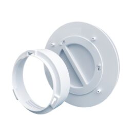 Adaptor do otworu w ścianie z końcówką rury ACS07.121+ACS07.064