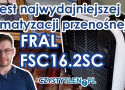 Test dwururowego przenośnego klimatyzatora Fral FSC 16.2SC