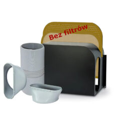 Plenum  – (bez filtrów) adaptor wlotowy obiegu zimnego powietrza dostosowany do wsadu HEPA + Węglowy ACS07.PLM07-X (klima na dworze)