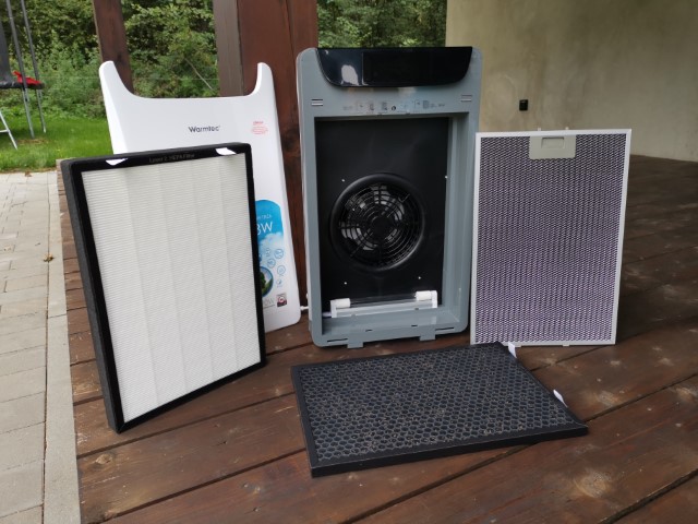 Filtry oczyszczacza Warmtec AP168W