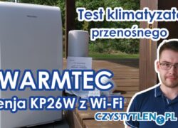 Test i recenzja klimatyzatora przenośnego Warmtec Senja KP26W