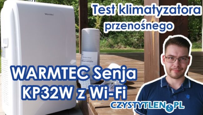Test i recenzja klimatyzatora przenośnego Warmtec Senja KP32W