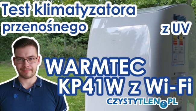 Test i recenzja klimatyzatora przenośnego Warmtec KP41W
