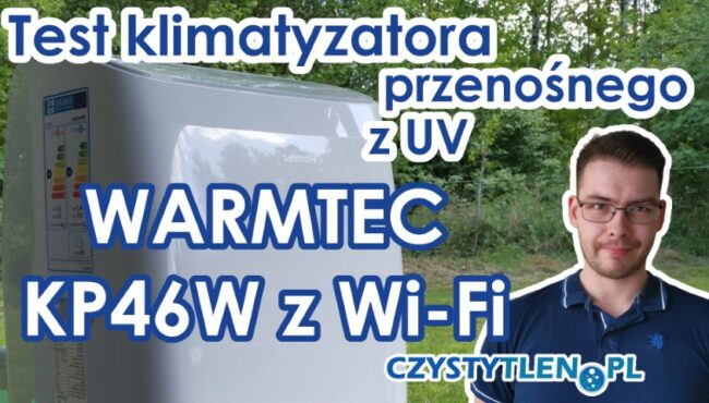 Test i recenzja klimatyzatora przenośnego Warmtec KP46W