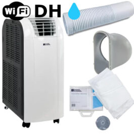 Klimatyzator przenośny FRAL FSC14.2DH Wi-Fi 4 kW do 45m2 | do 480m3/h (czarny)