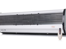 Ścienna kurtyna powietrzna z nagrzewnicą elektryczną WRM12+ 4-12kW 180cm