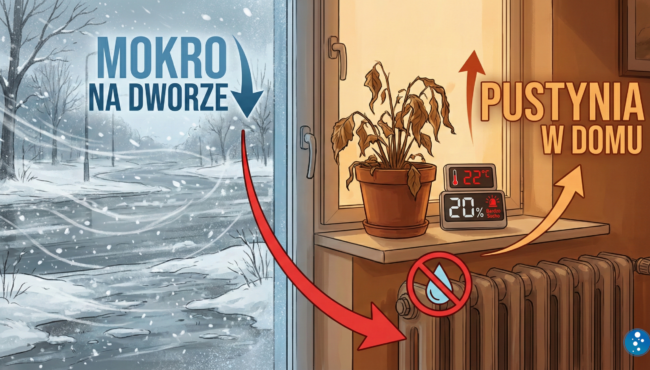 Oczyszczacz to za mało? Dlaczego w sezonie grzewczym Twoje płuca mogą potrzebować duetu idealnego.