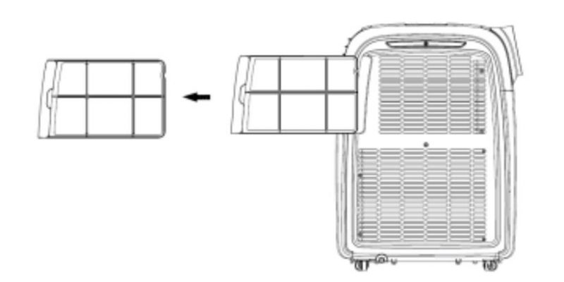 czyszczenie filtra powietrza KP40w